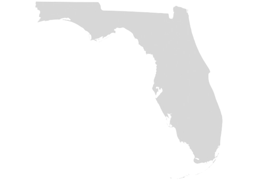 Reliable Transportation Services Throughout the State of Florida Plorida Map